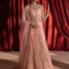 Gulaab - Pink Front Open Jacket With Trousers & Dupatta