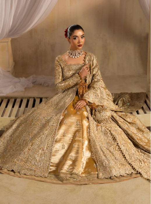 Farshi Bridal W Mughal Gown Collection Luxury Bridal Dresses By Anayra Amal Pakistani  Designer