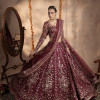 Uroosa - Maroon Lehenga Choli Bridal